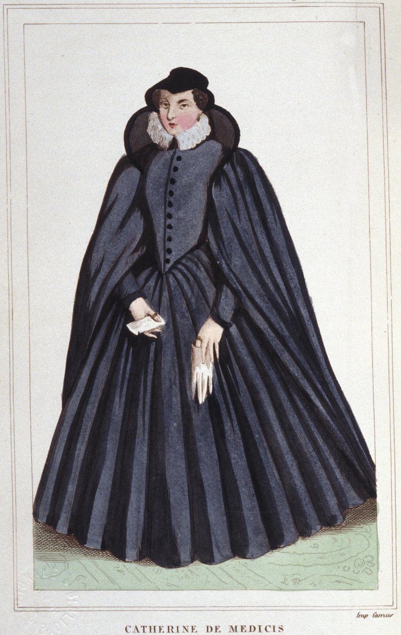 Medici Katalin (Caterina de Medici) (1519-1589). Franciaország királynője. alkotó: Unknown artist