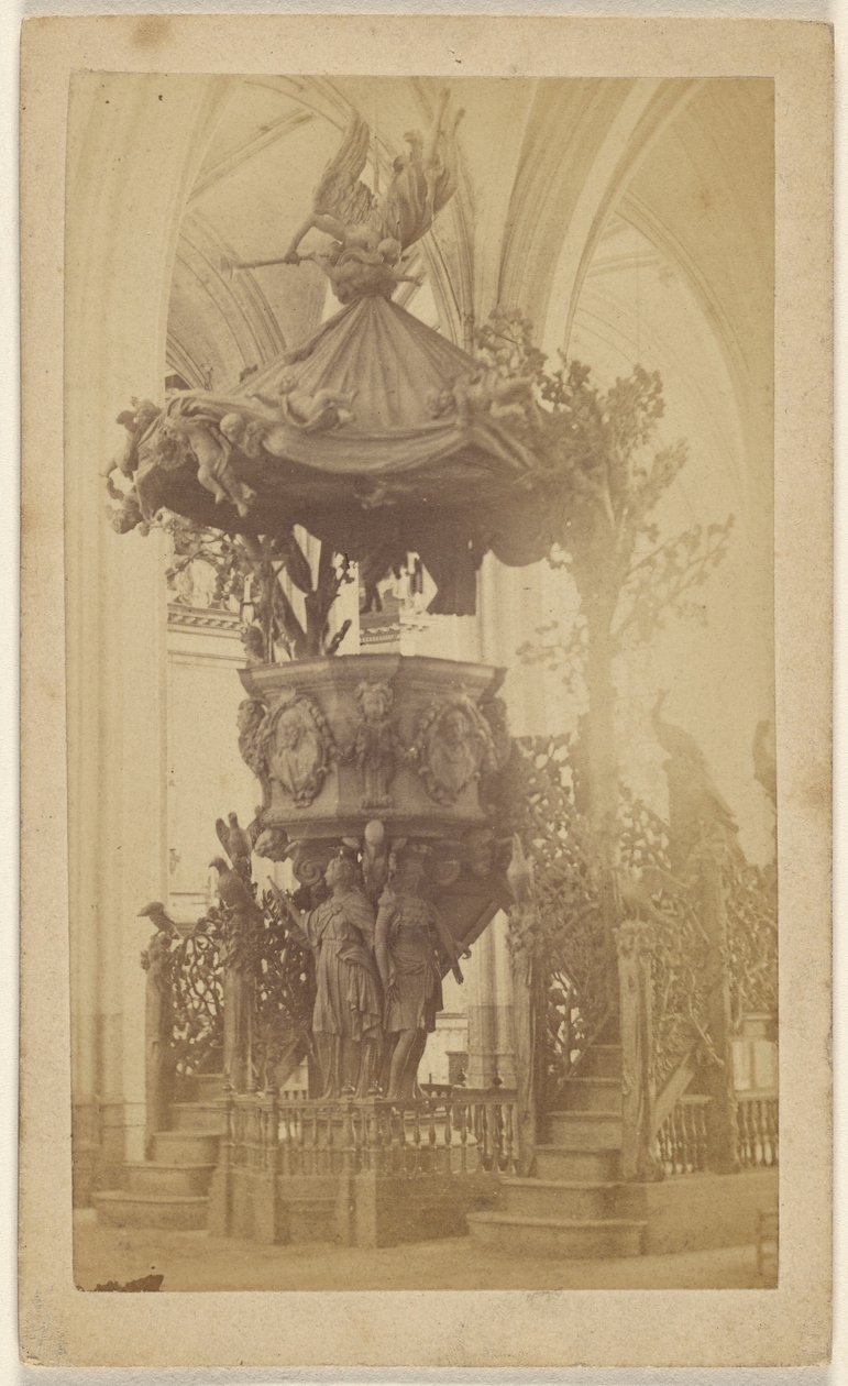 Az igazság széke a székesegyházban (Antwerpen) alkotó: Unknown artist