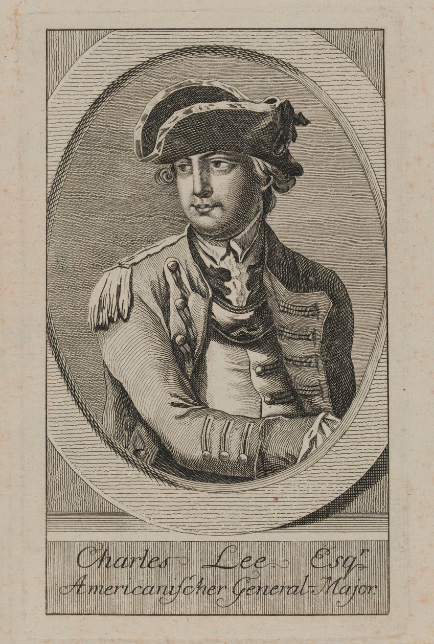 „Charles Lee Esqr. Amerikai vezérőrnagy” alkotó: Unknown artist