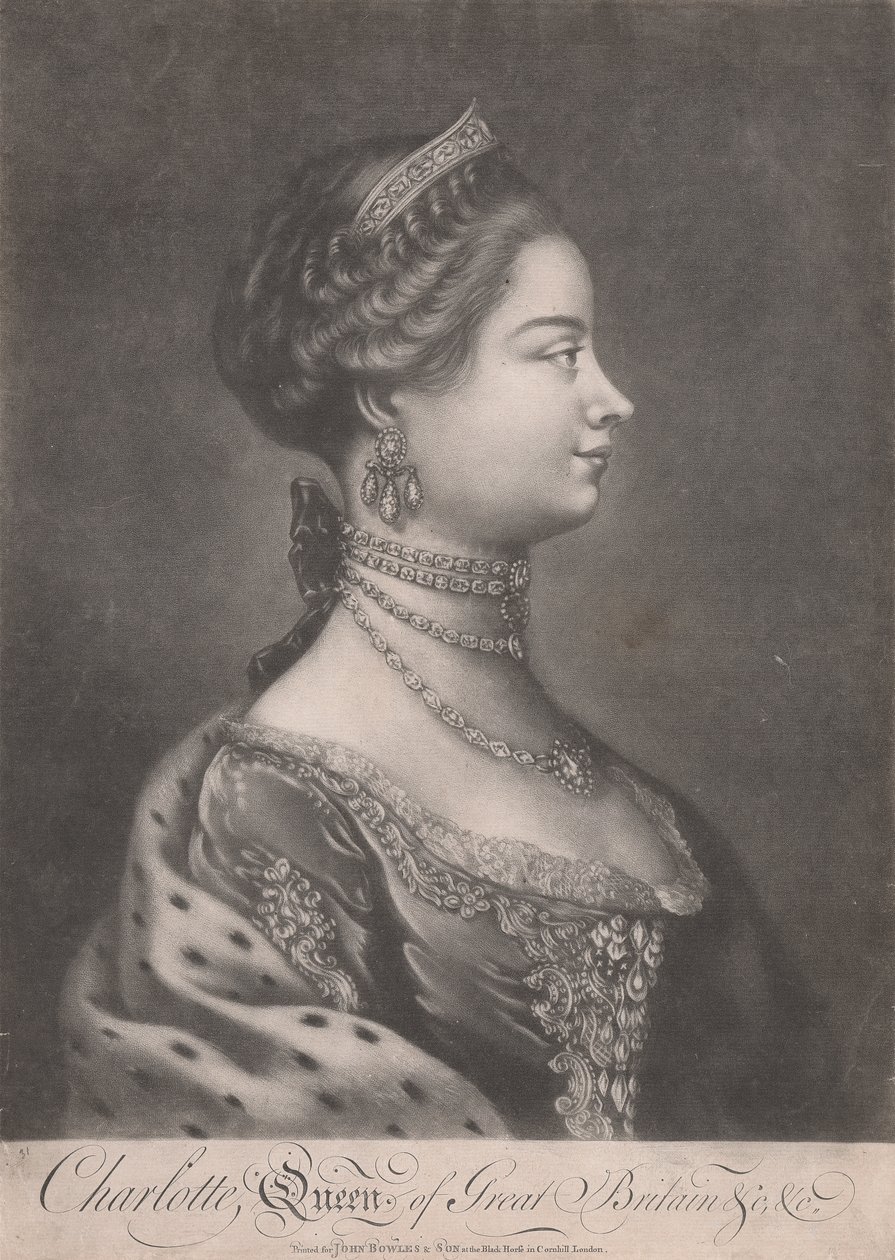 Charlotte, Nagy-Britannia királynője alkotó: Unknown artist