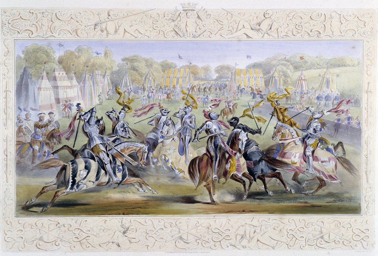 Chevaleresque Tournament – J. Whatman „Anglia lovagja” című könyvében, szerk. T. M