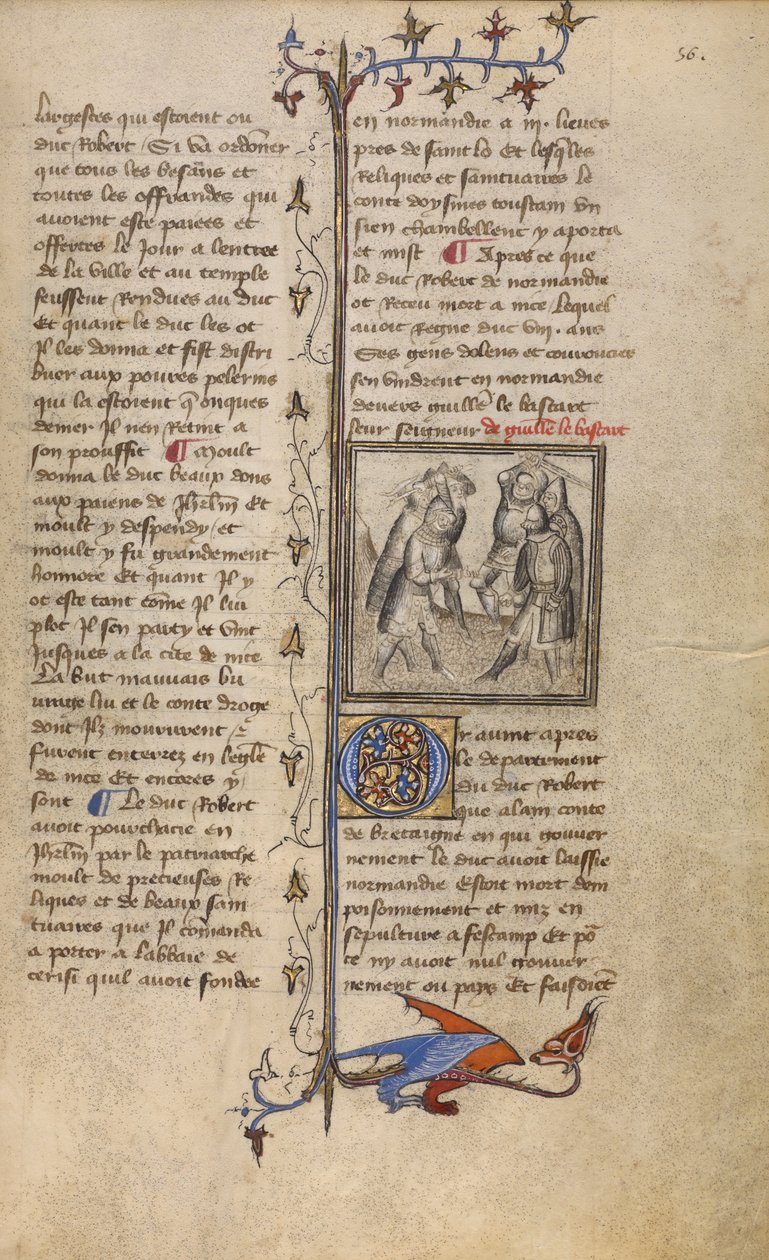 Normandia krónikája alkotó: Unknown artist