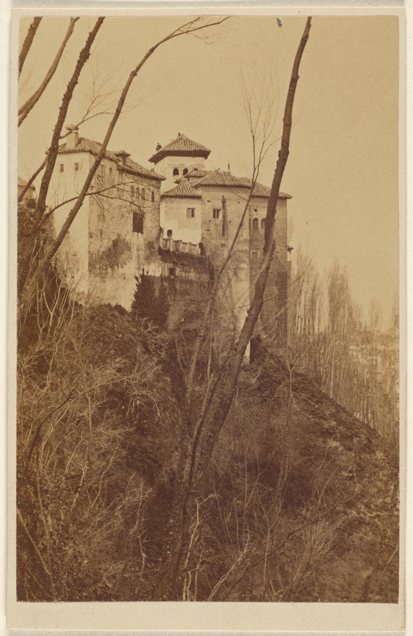 [Közelkép az Alhambráról, Granada, Spanyolország] alkotó: Unknown artist