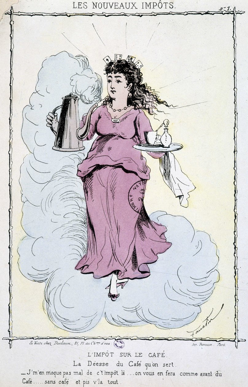 Kávéadó - rajz alkotó: Unknown artist