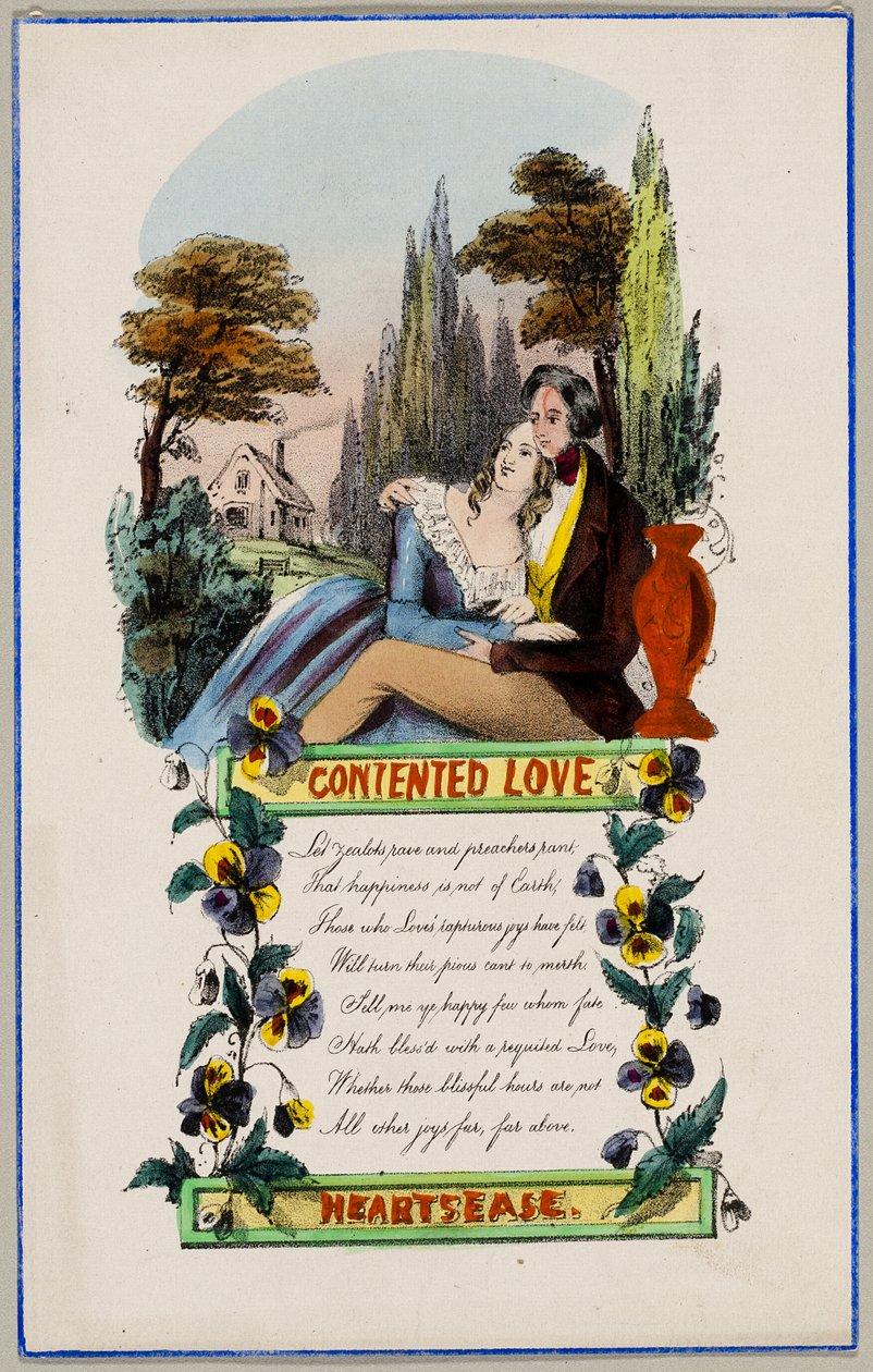 Elégedett szerelem (Valentine) alkotó: Unknown artist