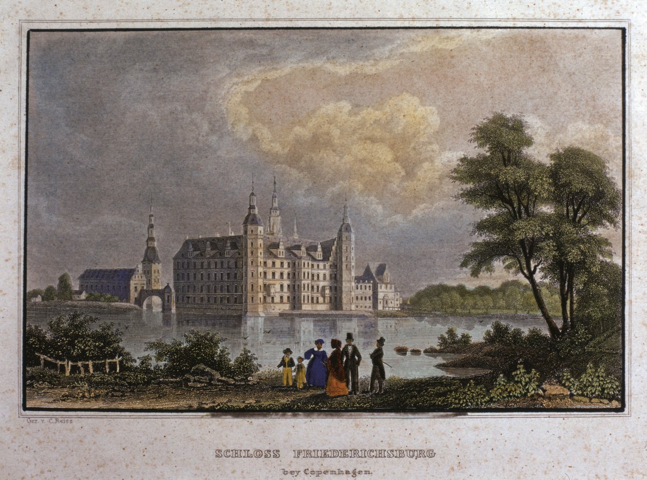 Koppenhága: Fredericksburg kastély alkotó: Unknown artist