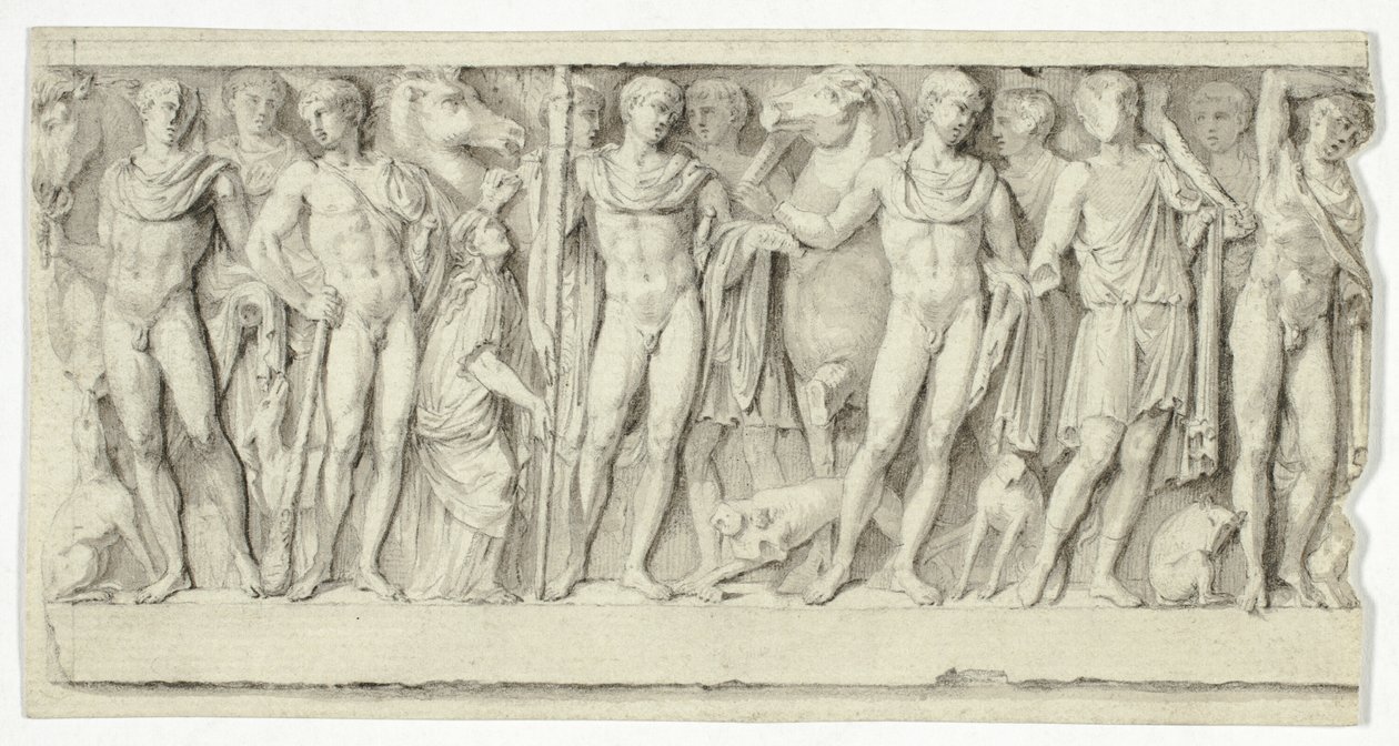 Másolat a Sarcophagus után alkotó: Unknown artist