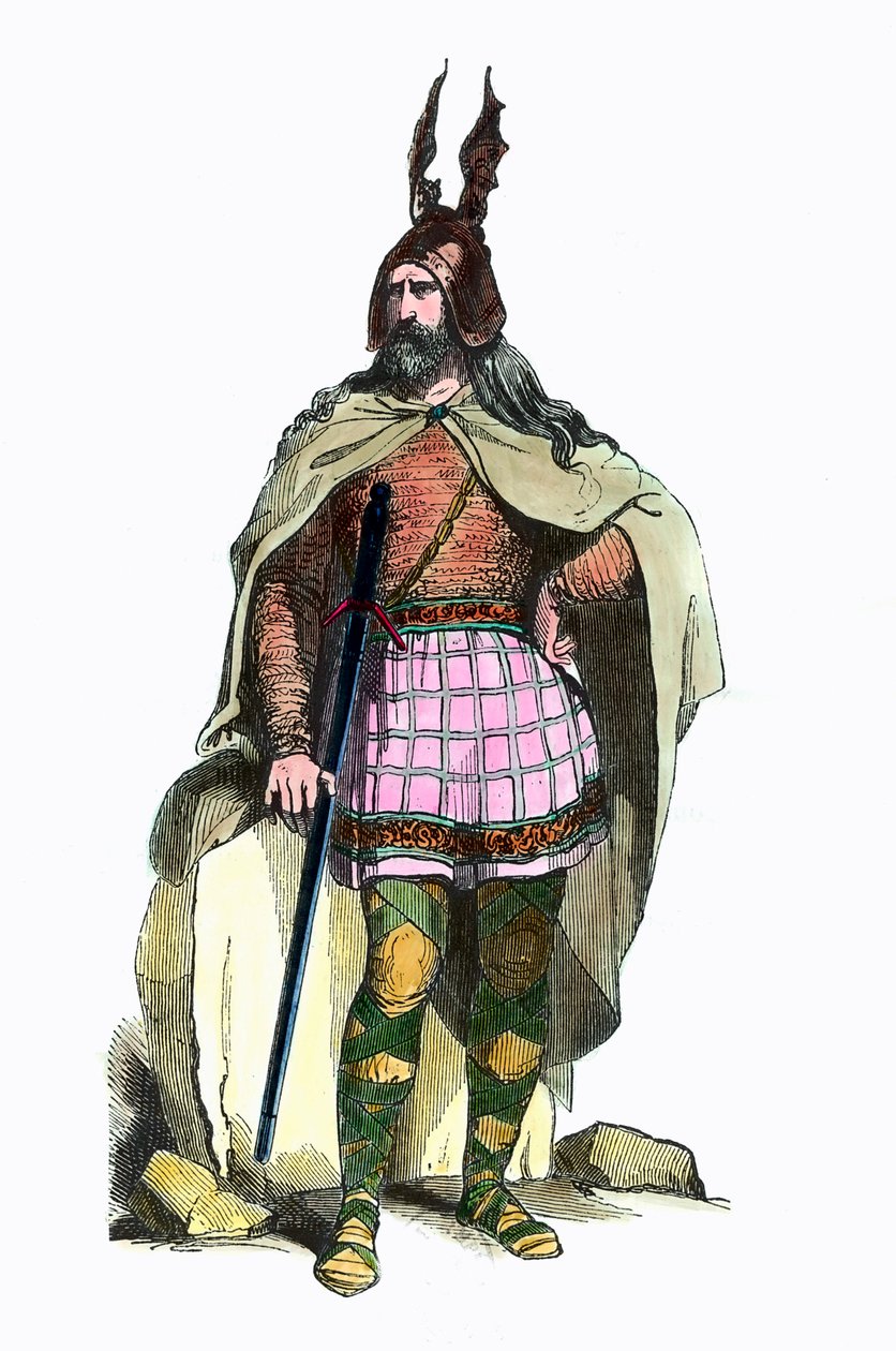 Egy gall séf jelmeze a római uralom alatt alkotó: Unknown artist