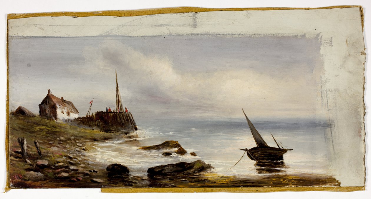 Ház a parton alkotó: Unknown artist