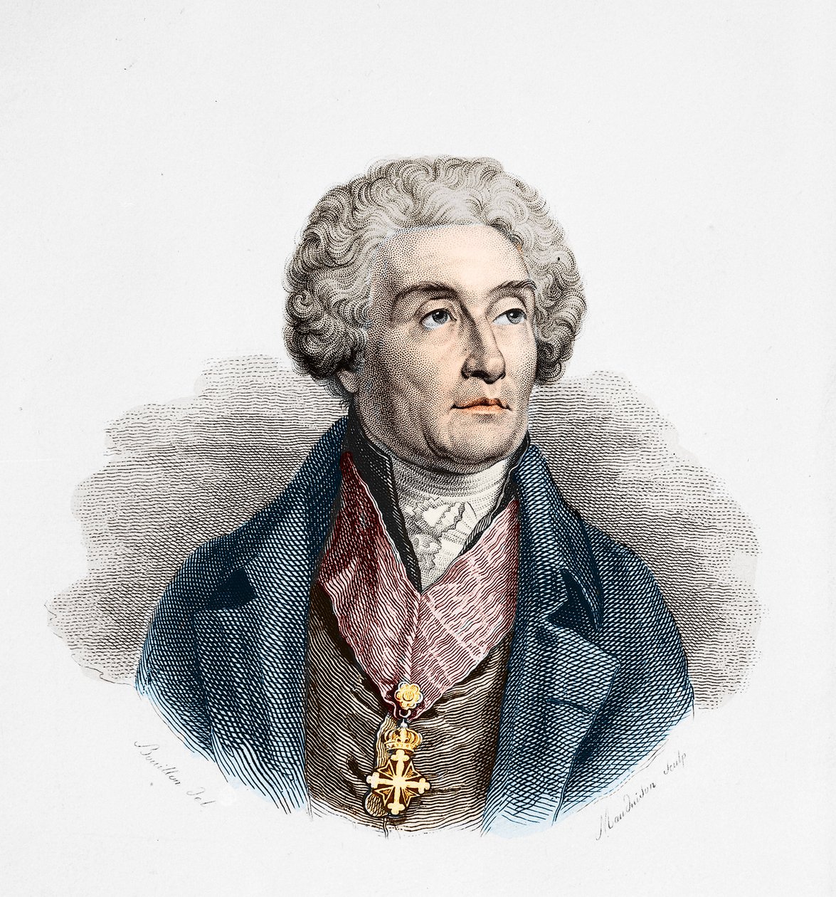 Joseph de Maistre gróf (1753-1821) francia politikus, író és filozófus. alkotó: Unknown artist