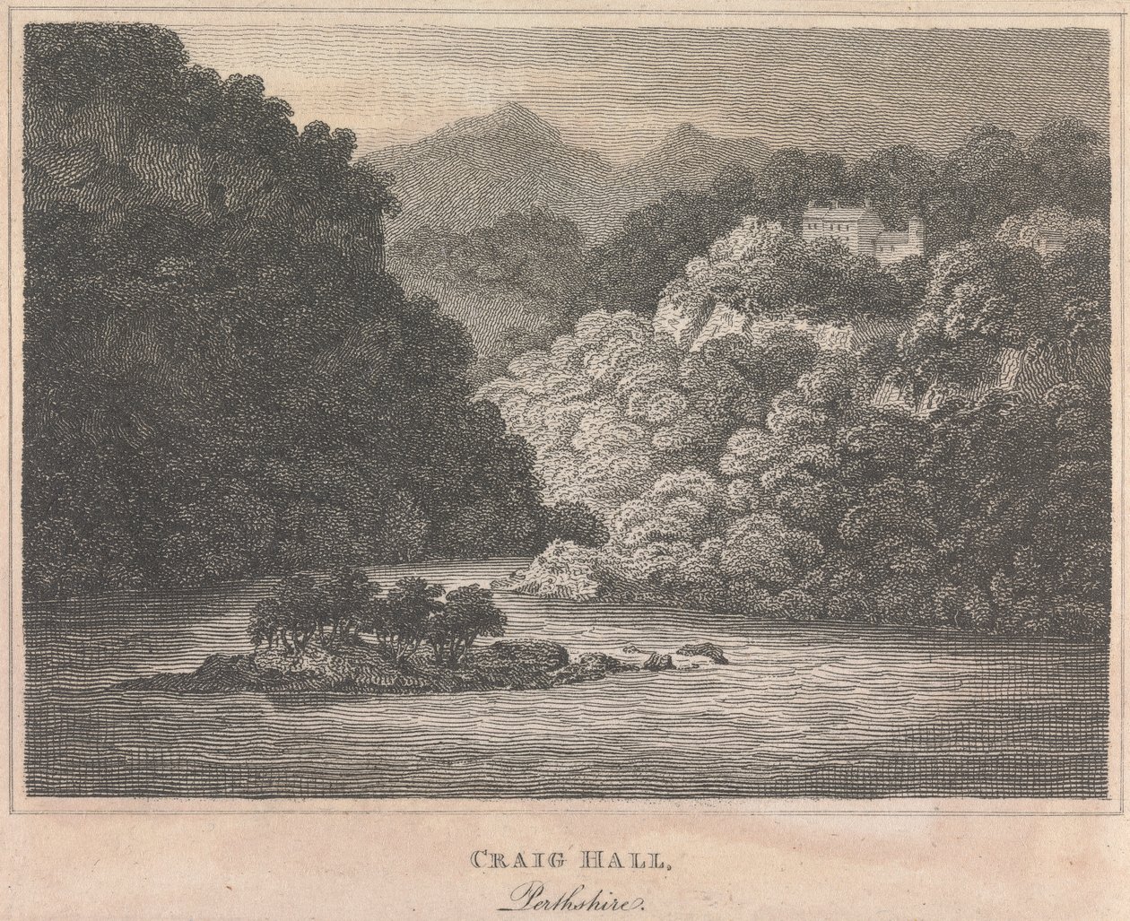 Craig Hall, Perthshire; 78. oldal (Első kötet) alkotó: Unknown artist