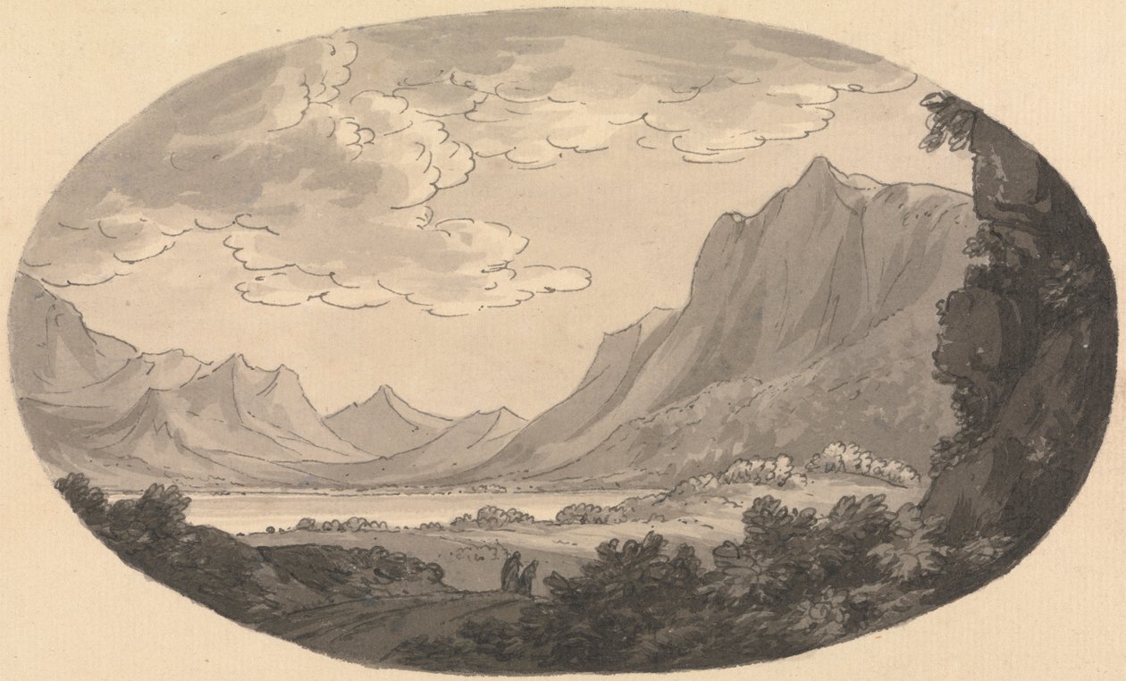 Cumberlandi táj alkotó: Unknown artist
