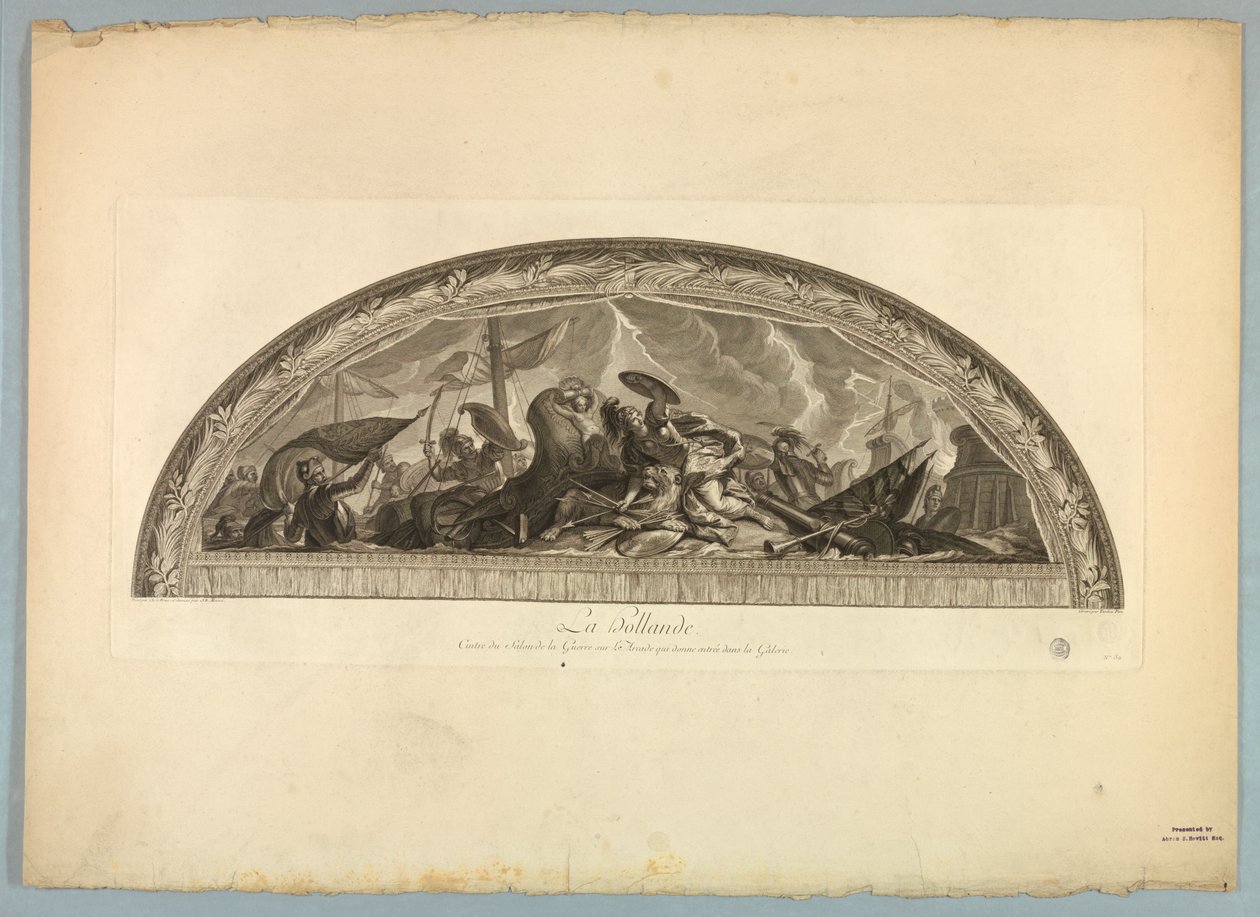 Lebrun és Mignard dekorációi a Versailles-i palotában alkotó: Unknown artist