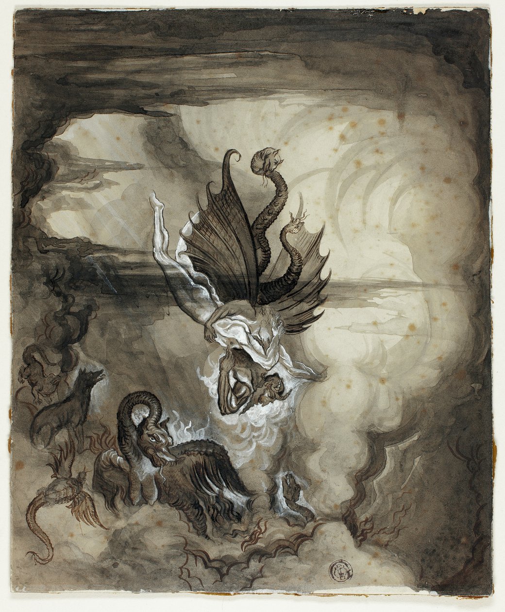 Leszállás a pokolba alkotó: Unknown artist