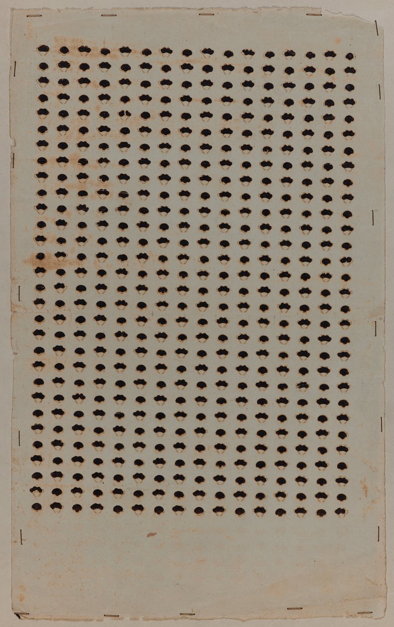 Tervrajz, 18. század vége alkotó: Unknown artist