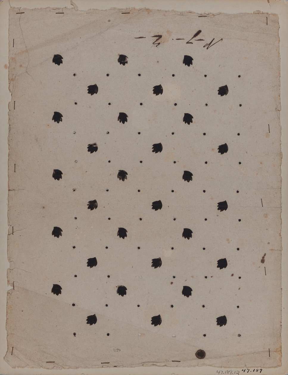 Tervrajz, 18. század vége alkotó: Unknown artist