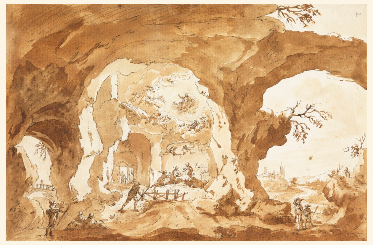 Bölcsődei tervezés (betlehem) alkotó: Unknown artist