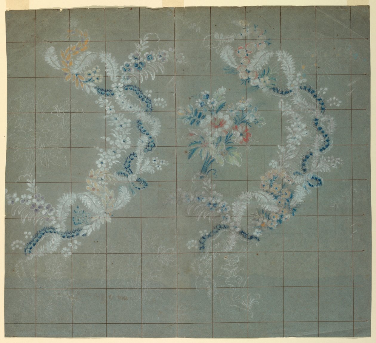 Design for Silk Brocade alkotó: Unknown artist