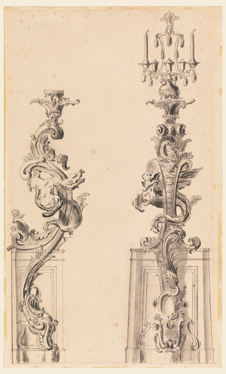 Tervezés gyertyatartóhoz alkotó: Unknown artist