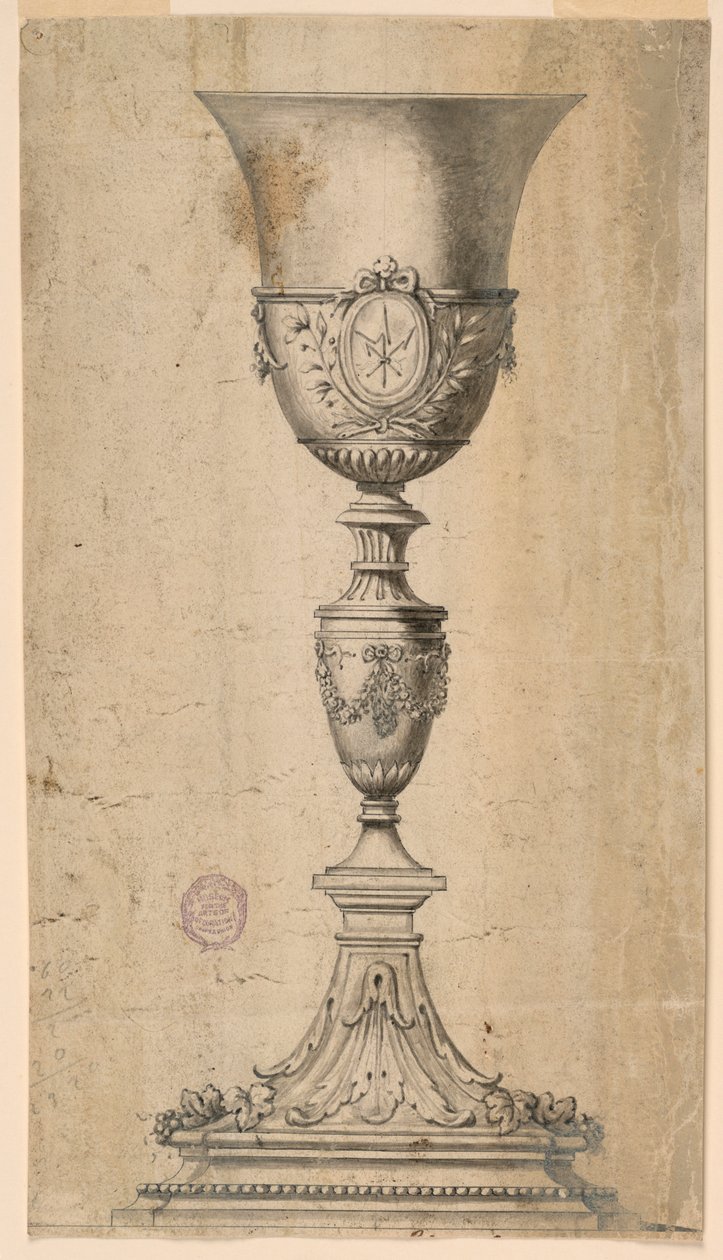 Tervezés kehelyhez alkotó: Unknown artist