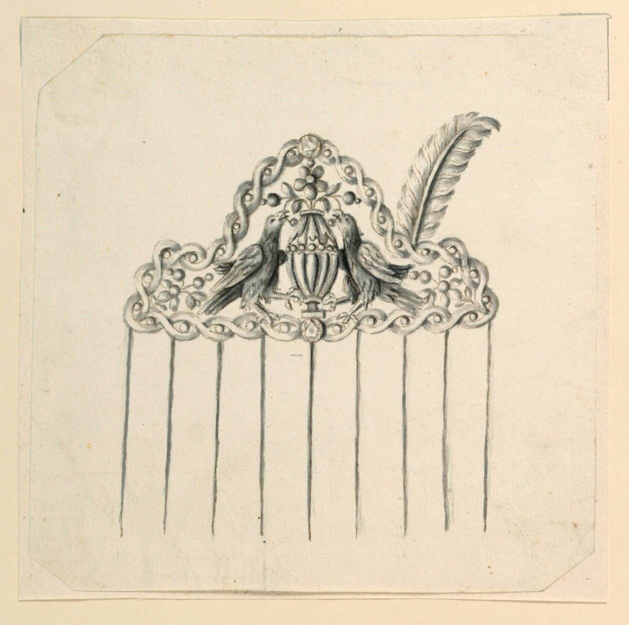 Fésű kialakítása alkotó: Unknown artist