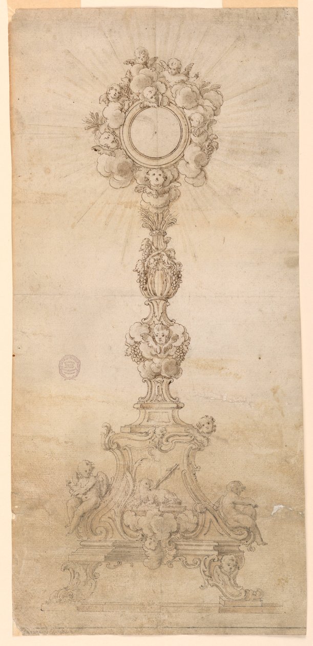 Tervezés Monstrance számára alternatív javaslatokkal alkotó: Unknown artist