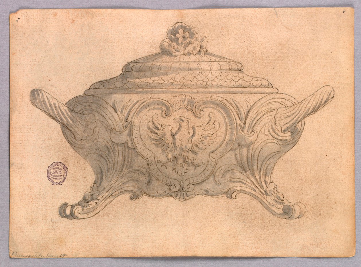Tervezés egy Tureen számára alkotó: Unknown artist