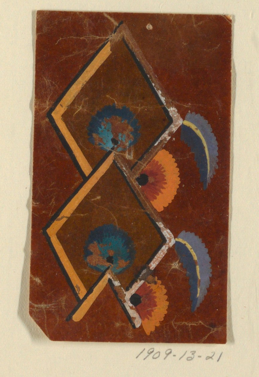 Tervezés szőtt szövethez alkotó: Unknown artist