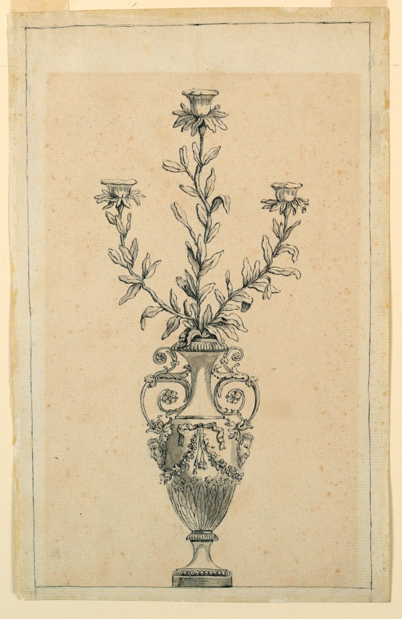 Tervezés gyertyatartóhoz alkotó: Unknown artist