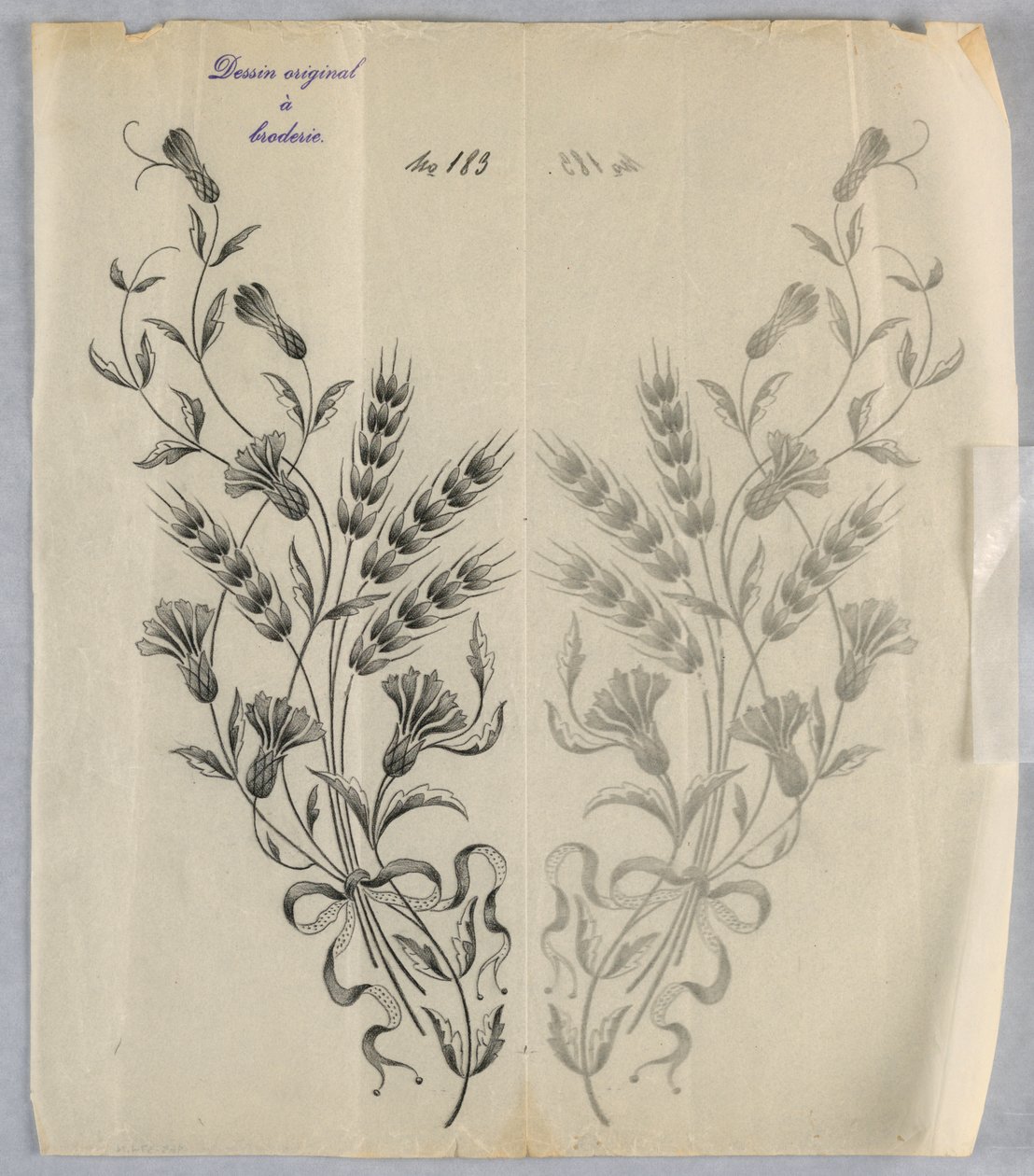 Tervek hímzéshez alkotó: Unknown artist