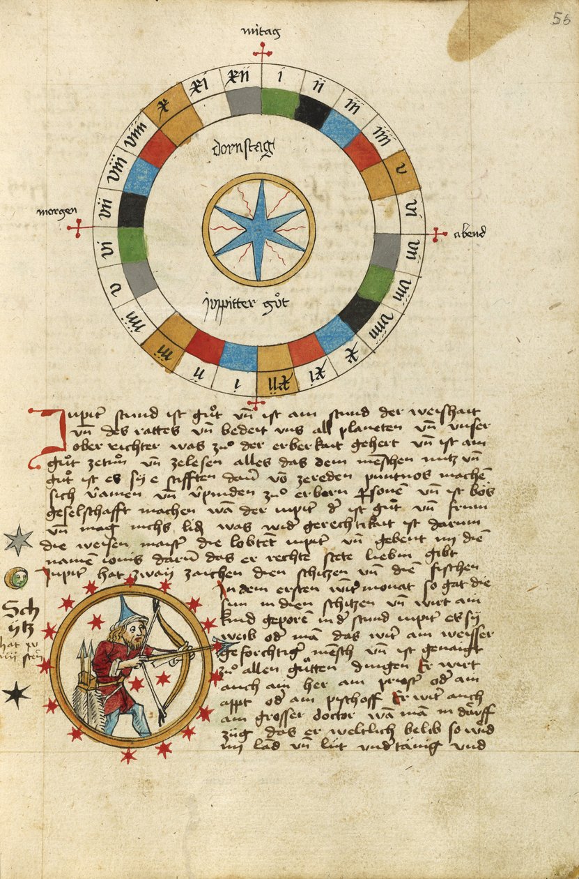 Csütörtöki diagram; Nyilas alkotó: Unknown artist