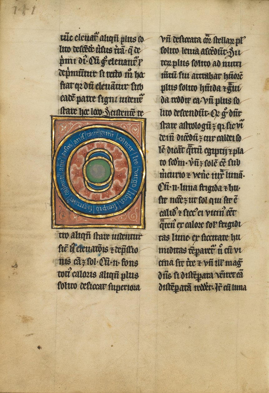 A Zodiákus diagramja alkotó: Unknown artist