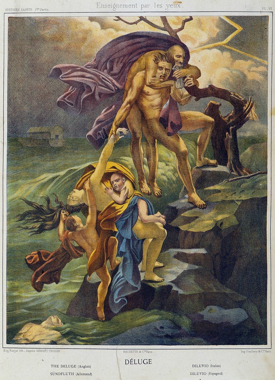 Özönvíz - a „Szent Történelemben”, szerk. Szekerce alkotó: Unknown artist