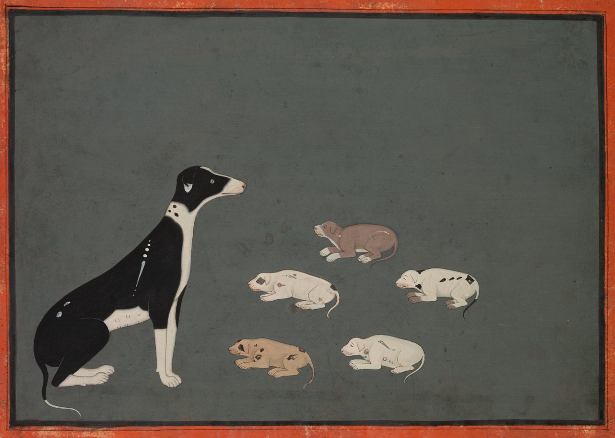 Kutya kölykök alkotó: Unknown artist