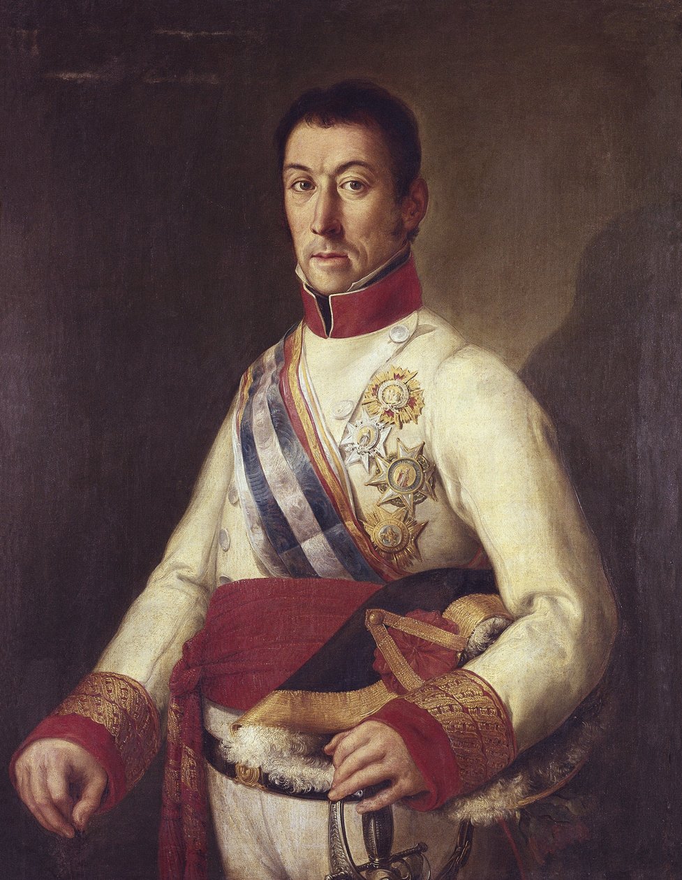 ELIO, Francisco Javier de (1767-1822). Spanyol abszolutista katonaság, Montevideo kormányzója (festmény) alkotó: Unknown artist