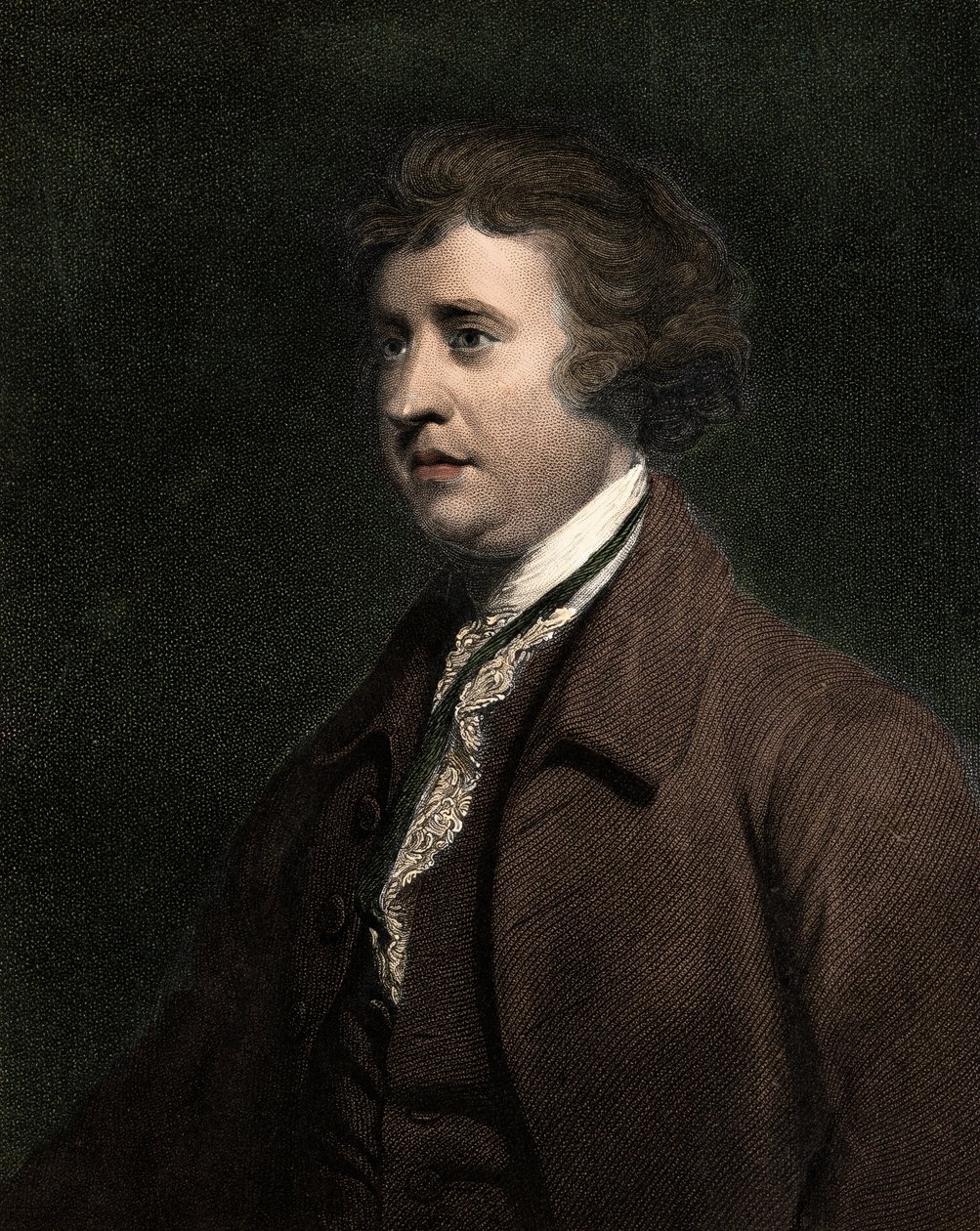 Edmund Burke 1729-1797 - metszet - XIX alkotó: Unknown artist