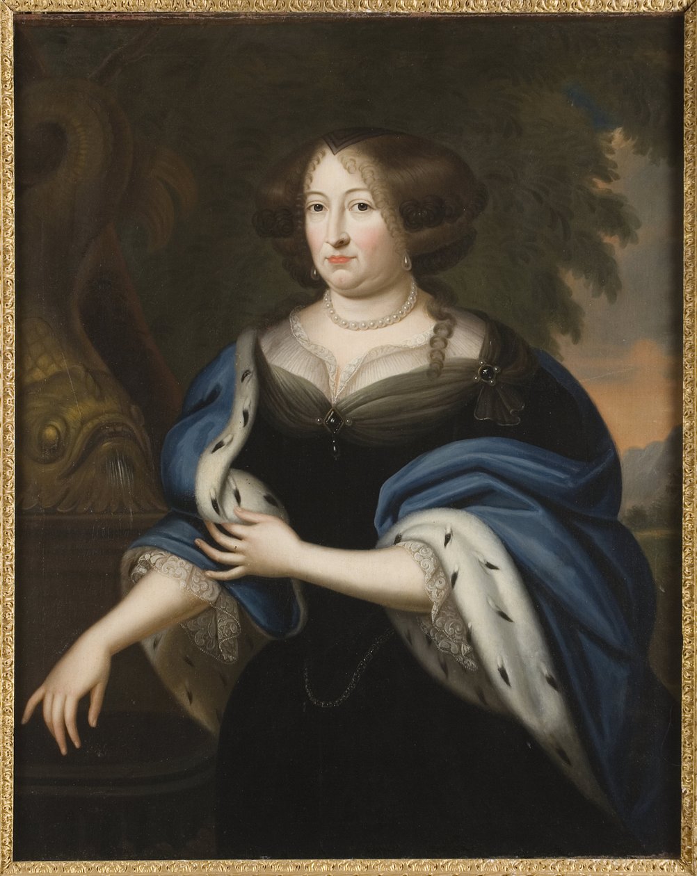 Brandenburgi Hedwig Sophie - Brandenburgi Hedwig Sophie őrgróf portréja alkotó: Unknown artist