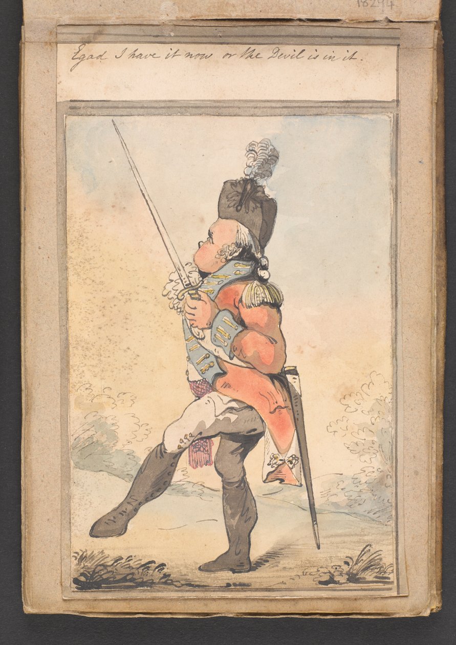 "Egad nálam van, vagy az ördög van benne" alkotó: Unknown artist