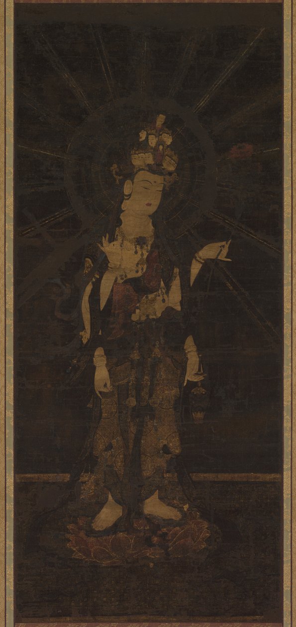 Tizenegyfejű Kannon alkotó: Unknown artist