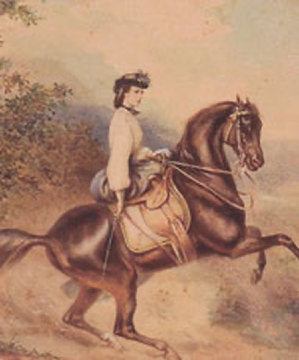 Erzsébet osztrák császárné és magyar királyné (1837. december 24. - 1898. szeptember 10.) (illusztráció) alkotó: Unknown artist