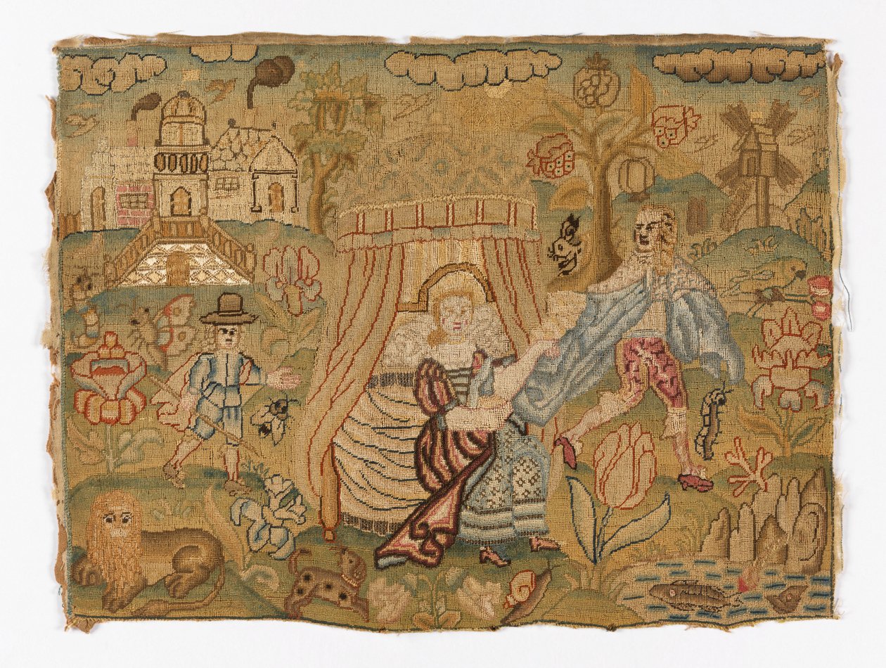 Hímzett kép alkotó: Unknown artist