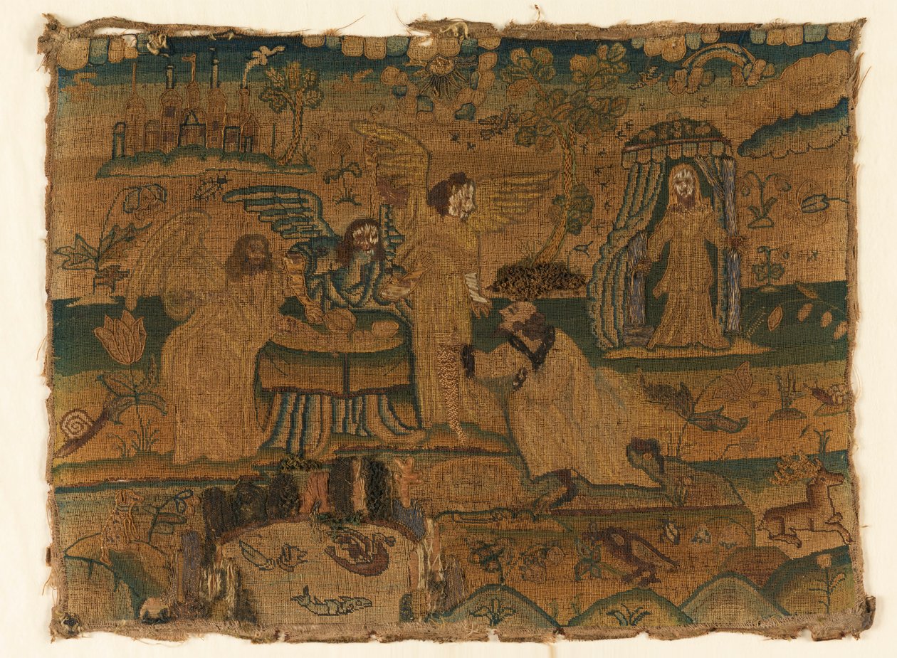 Hímzett kép alkotó: Unknown artist