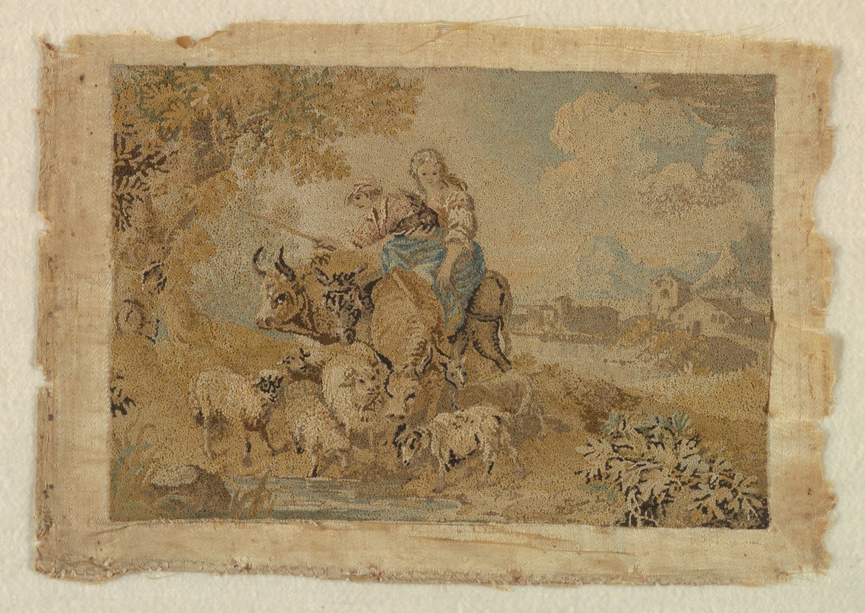 Hímzett kép alkotó: Unknown artist