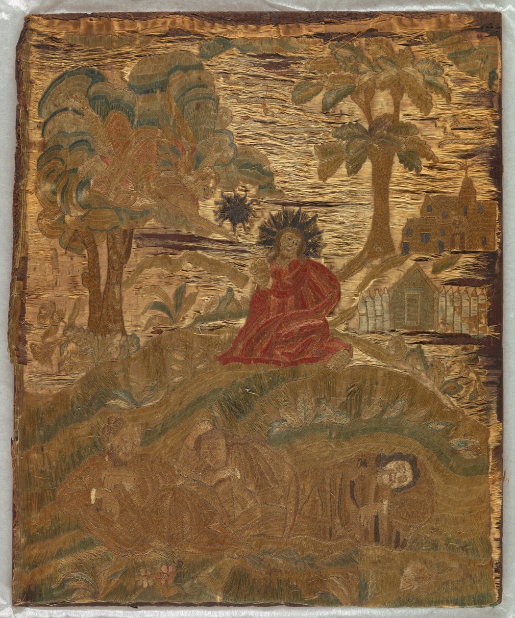 Hímzett kép alkotó: Unknown artist