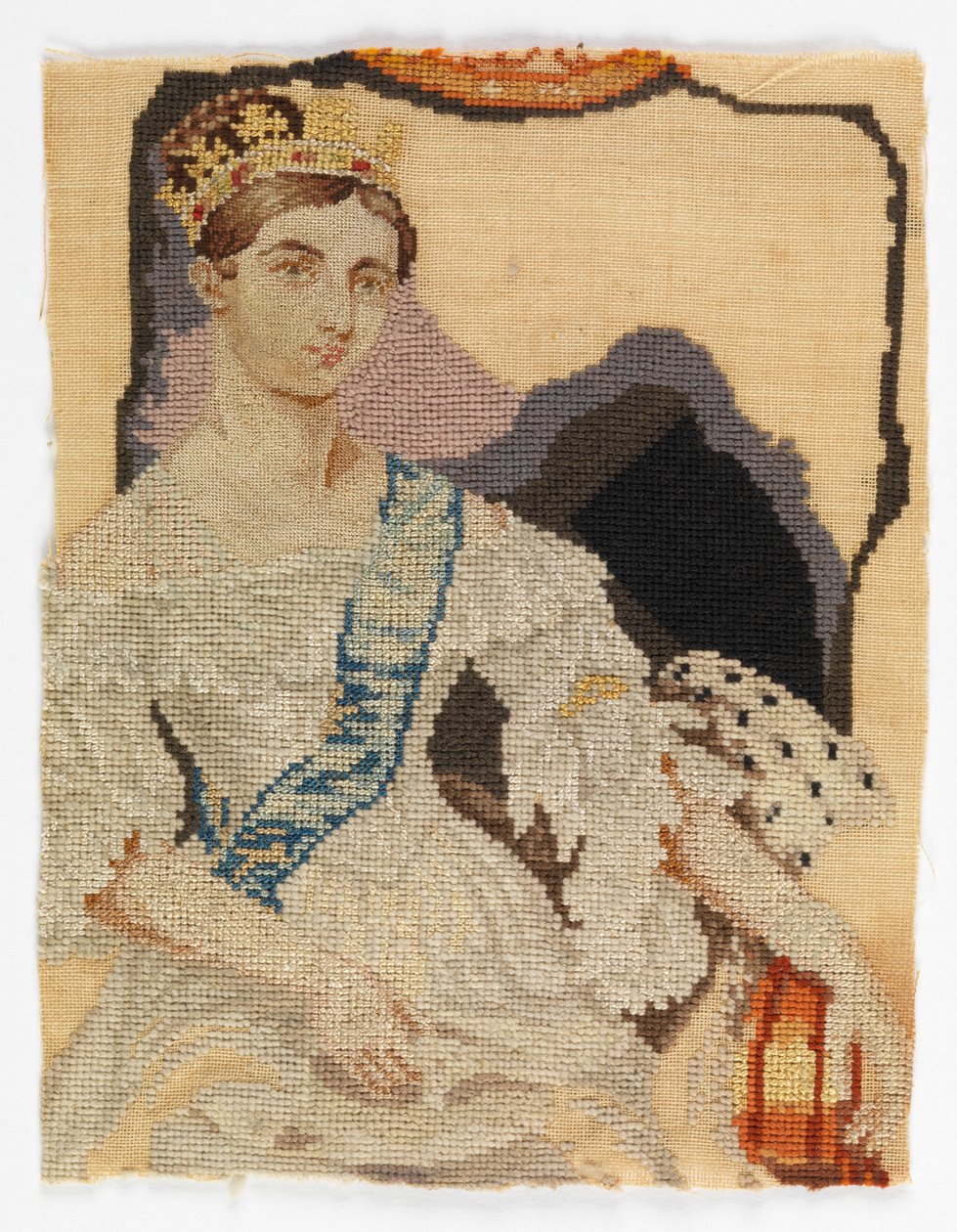Hímzett kép alkotó: Unknown artist