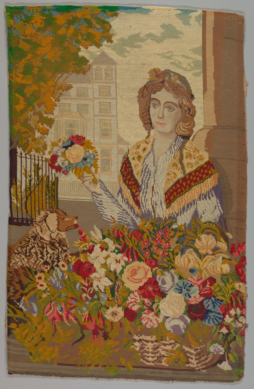 Hímzett kép alkotó: Unknown artist