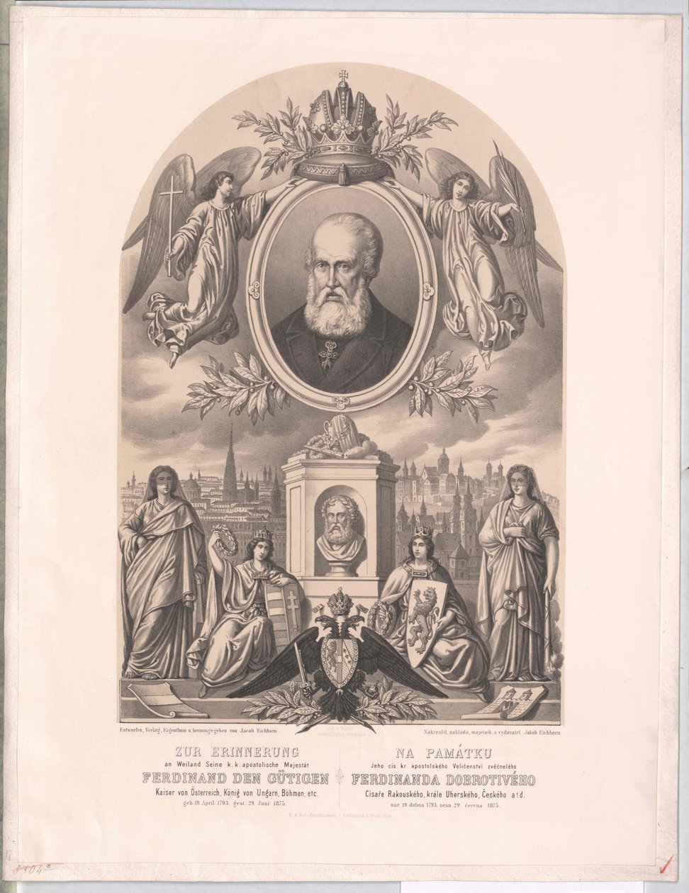 I. Ferdinánd osztrák császár (nyomtatás) alkotó: Unknown artist