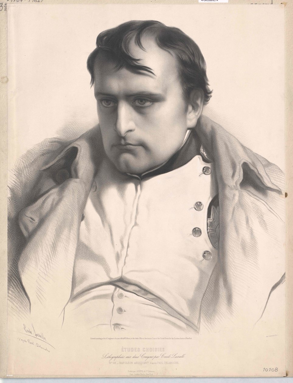 I. Bonaparte Napóleon francia császár (nyomtatás) alkotó: Unknown artist