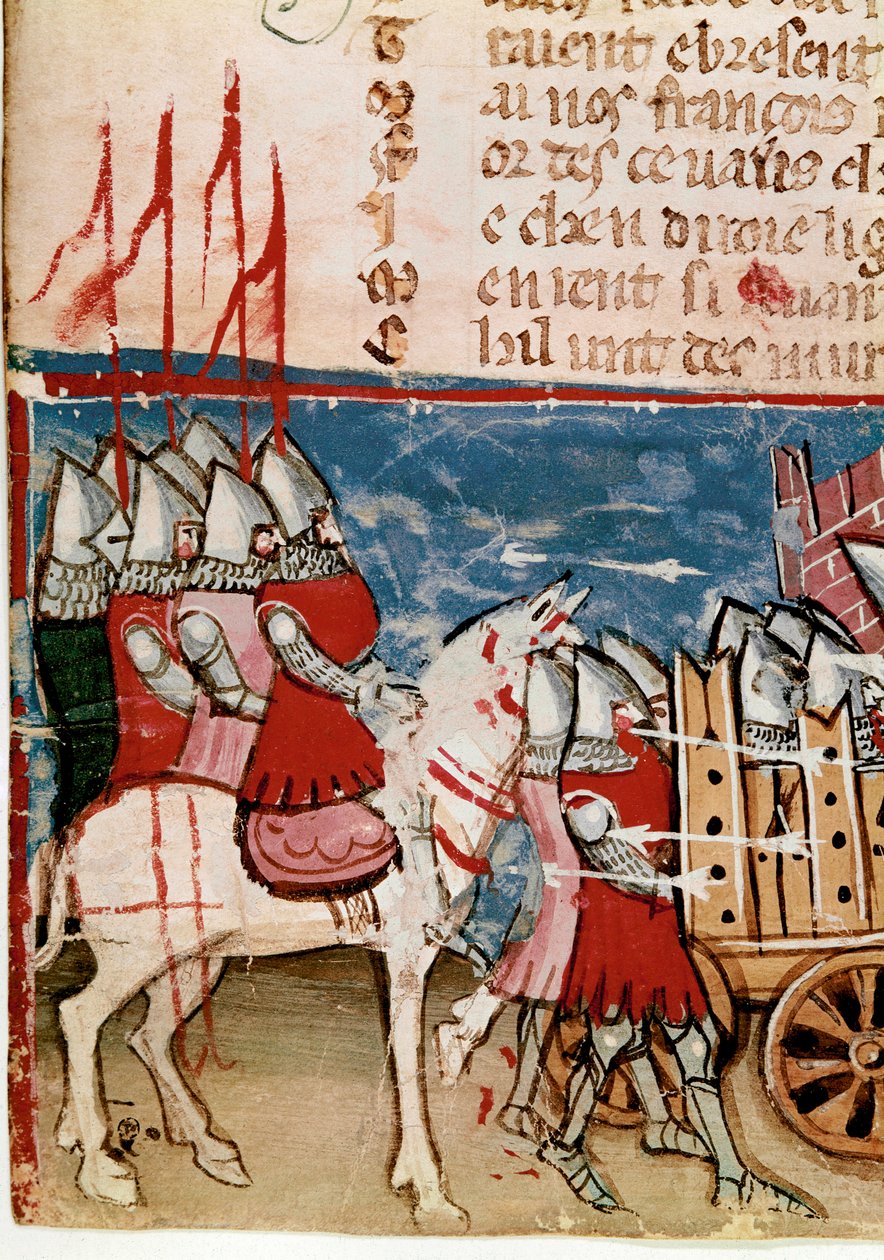 Belépés Spanyolországba (miniatűr alkotó: Unknown artist