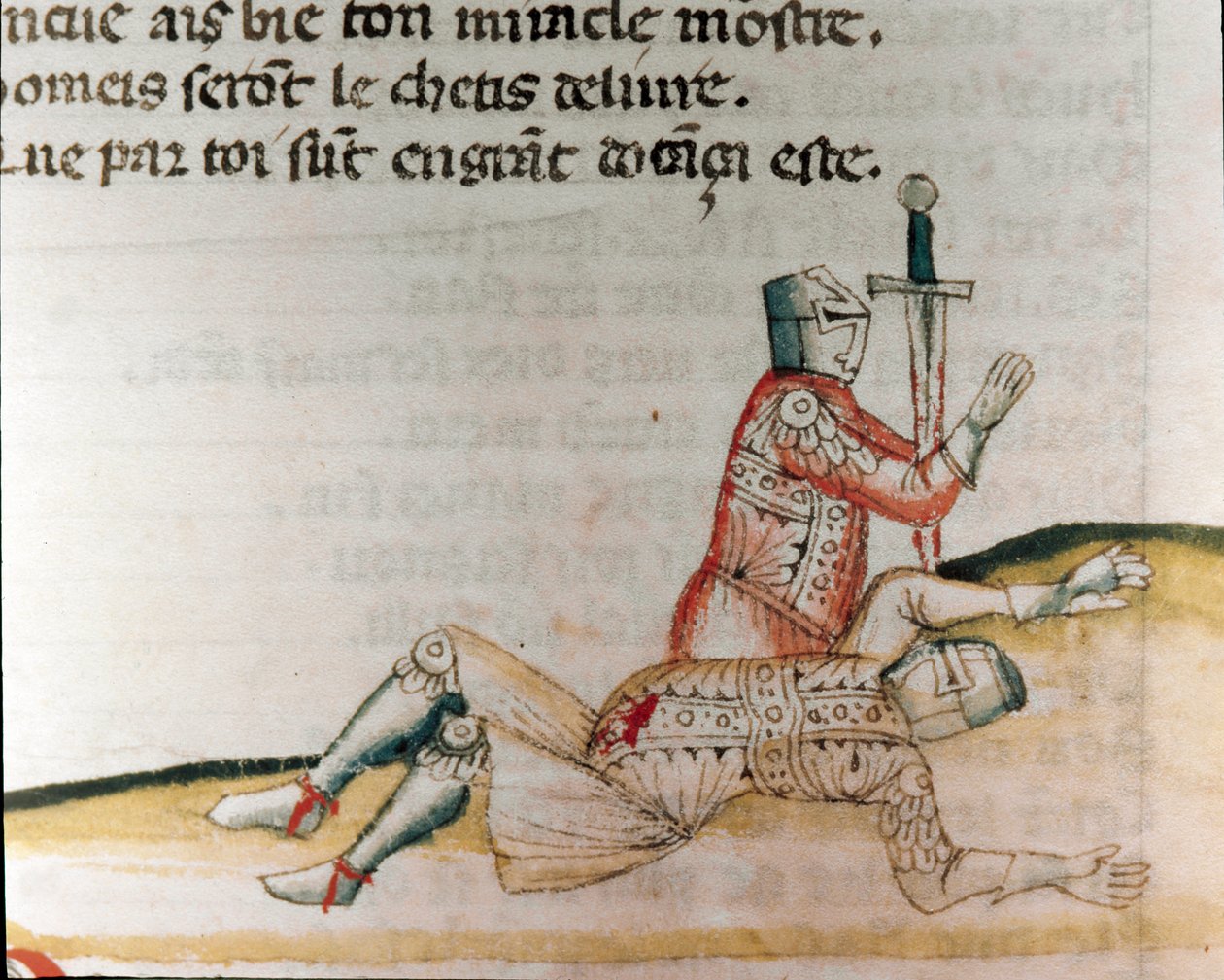 Belépés Spanyolországba (miniatűr alkotó: Unknown artist